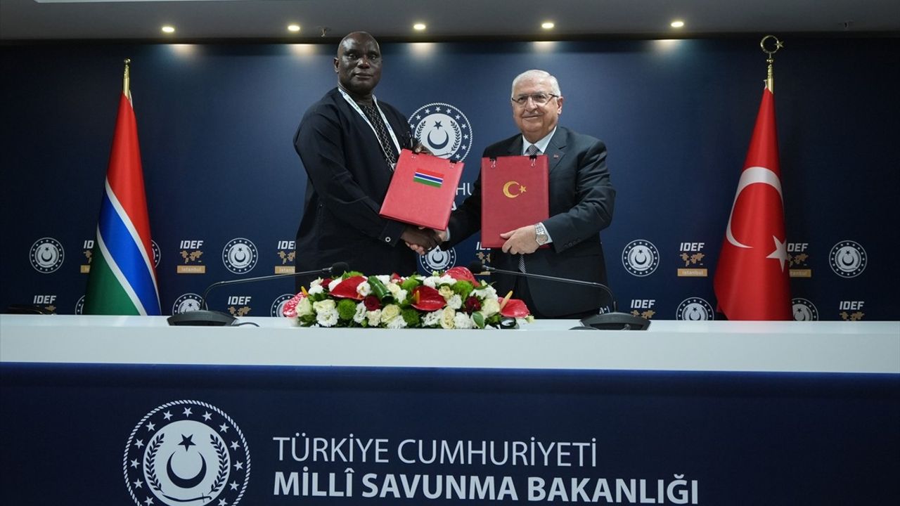 Türkiye ve Gambiya Arasında Yeni Askeri İşbirliği Protokolü İmzalandı