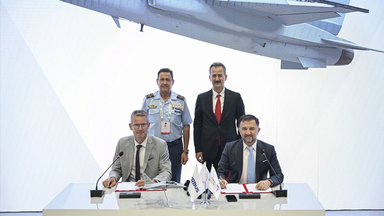 TUSAŞ ve Airbus'tan HÜRJET için Stratejik İşbirliği Anlaşması