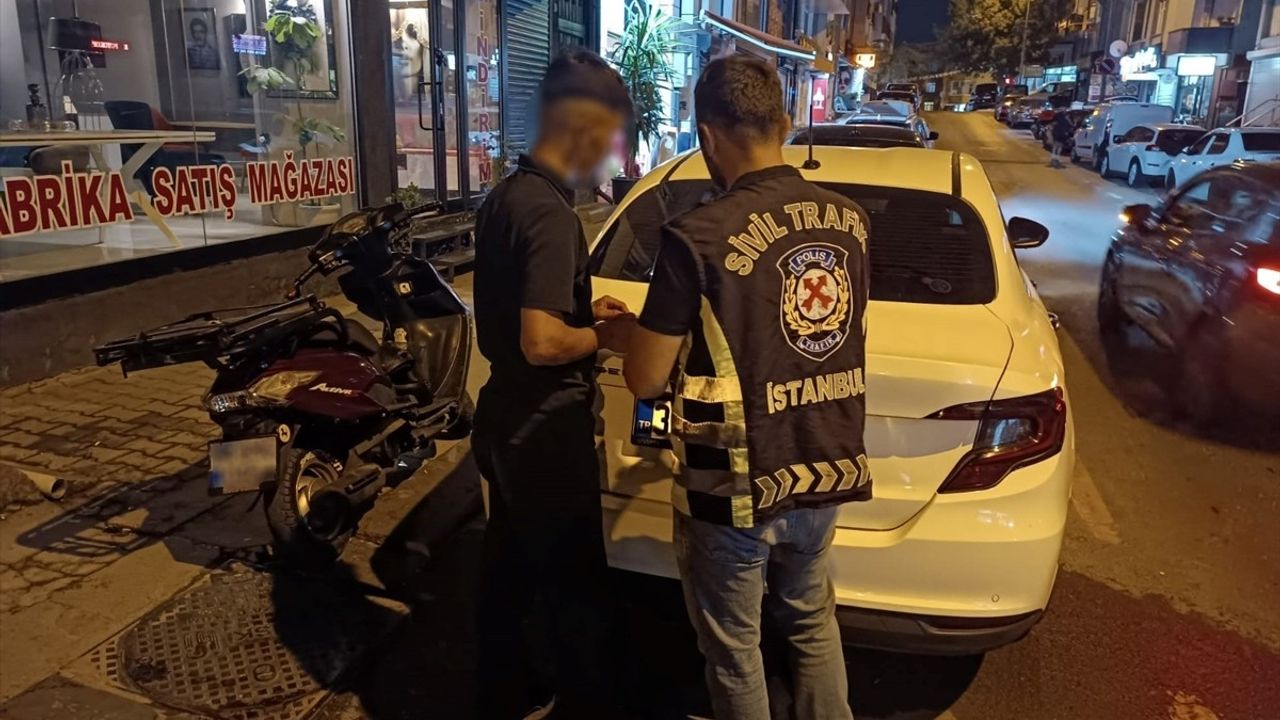 Ümraniye'de Akrobatik Motosiklet Sürücüsüne Ceza