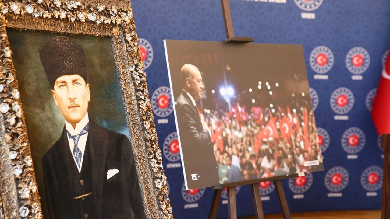 Viyana'da 15 Temmuz Anma Töreni