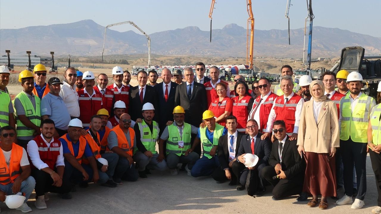 Yeni Lefkoşa Devlet Hastanesi Temel Atma Töreni