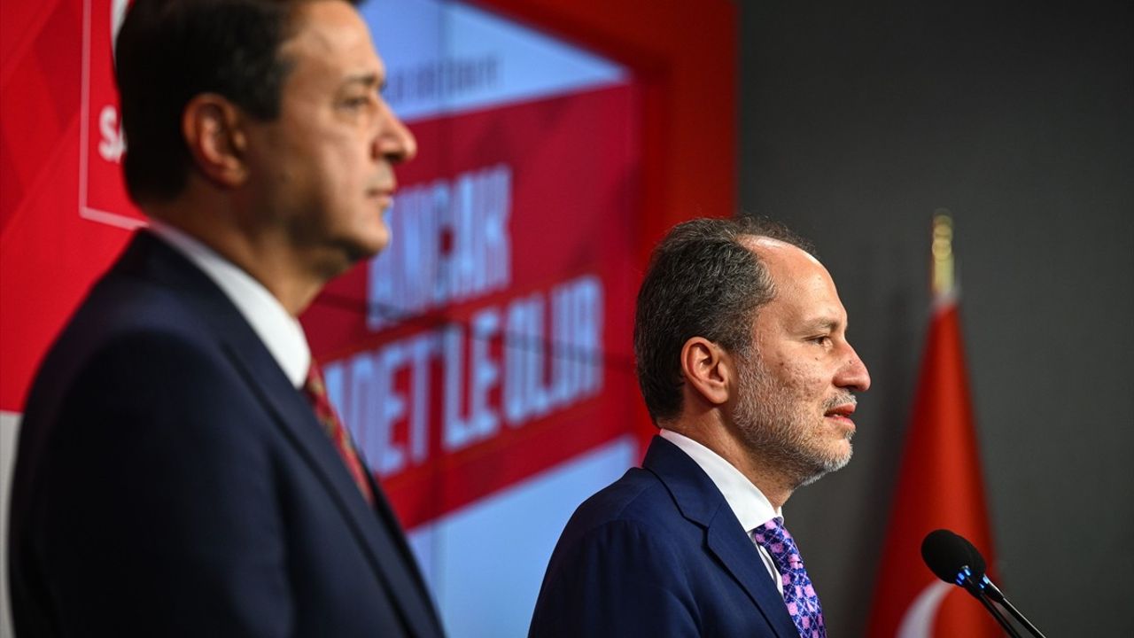 Yeniden Refah ve Saadet Partisi Liderlerinden Ortak Basın Toplantısı