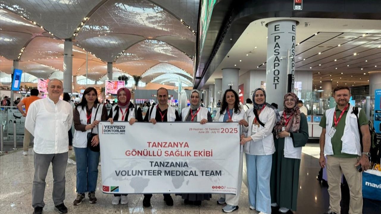 Yeryüzü Doktorları Gönüllüleri Tanzanya'da Sağlık Hizmeti Sunuyor