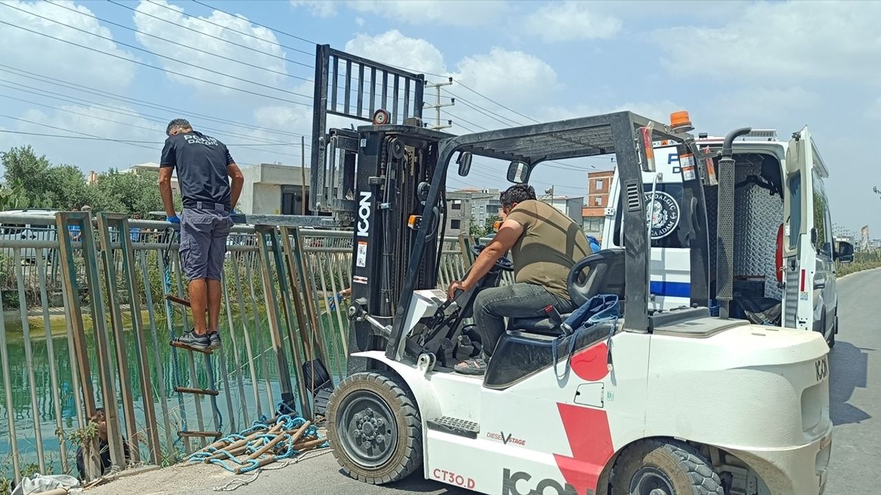 Adana'da Sulama Kanularında Erkek Cesedi Bulundu