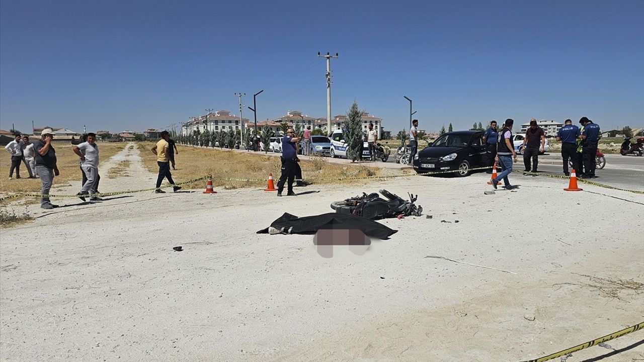 Aksaray'da Motosiklet Kazasında Genç Hayatını Kaybetti