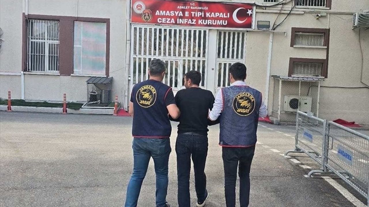 Amasya'da 24 Yıl Hapis Cezası Olan Firari Yakalandı