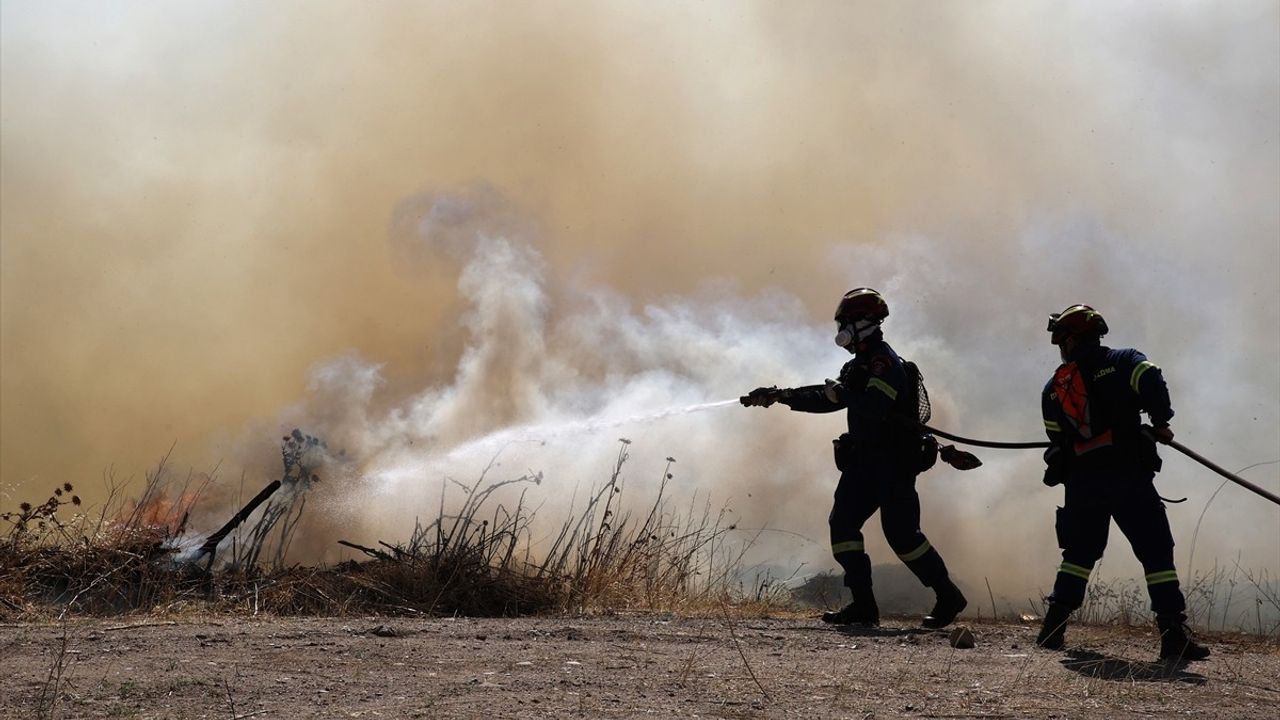 Batı Trakya'da Orman Yangını: Gümülcine Yakınlarında Tahliye Kararı
