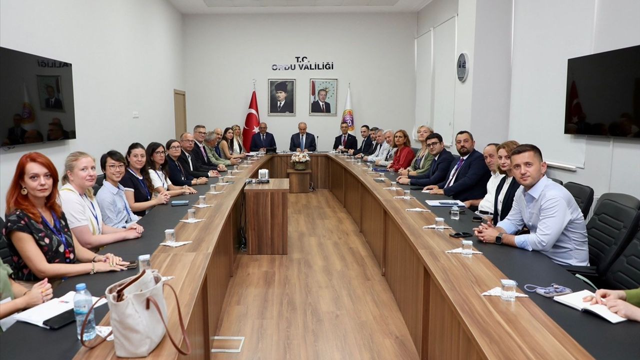 Birleşmiş Milletler ILO Türkiye Ofisi Heyetinden Ordu Ziyareti