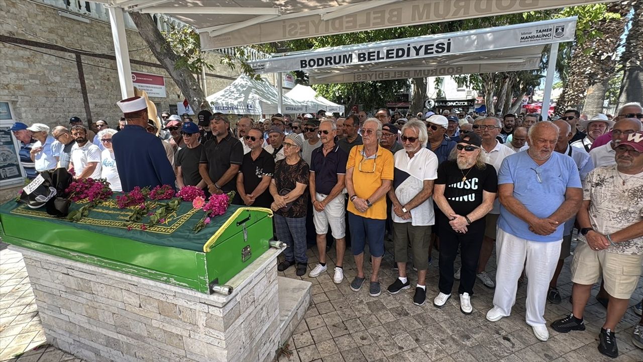 Bodrum'da Selçuk Alagöz İçin Cenaze Töreni Düzenlendi