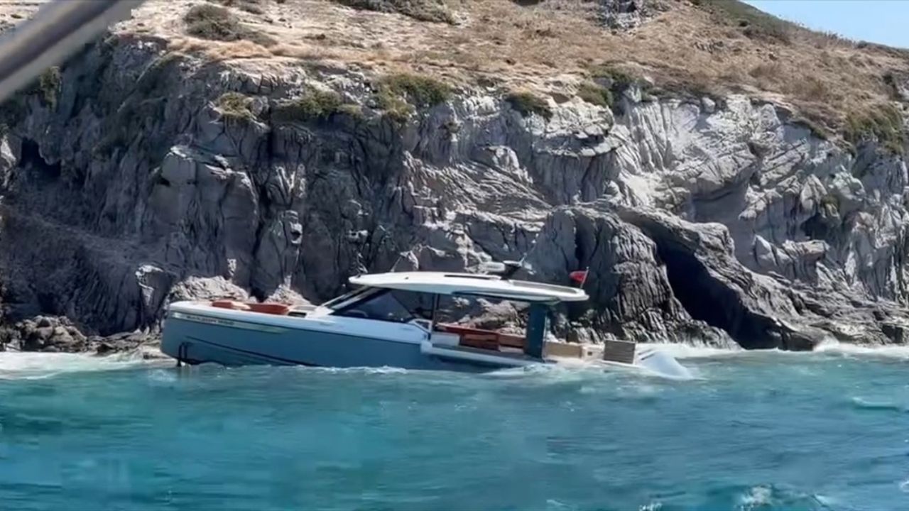 Bodrum'da Sömestre Teknesi Kurtarıldı