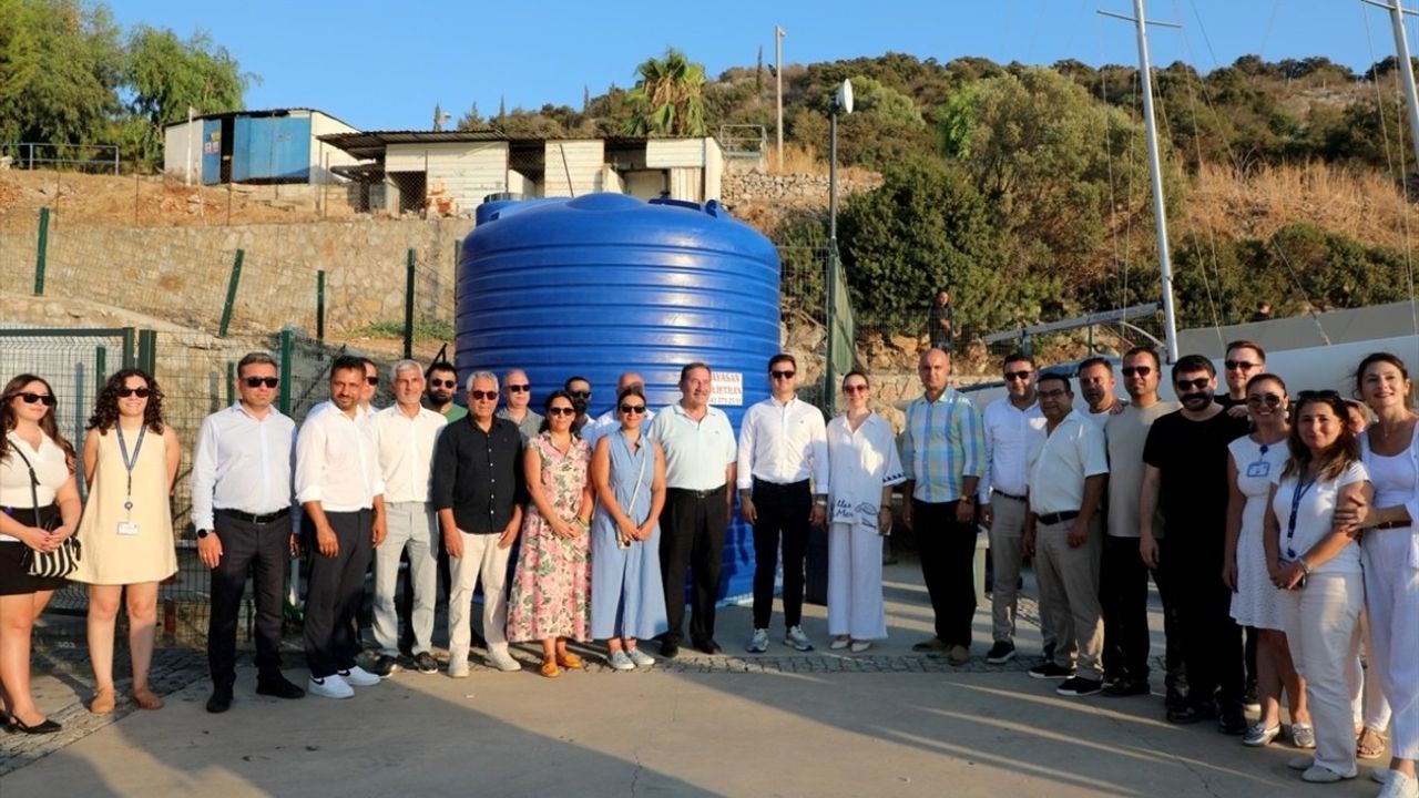 Bodrum'da Yenilikçi Yüzer Deniz Suyu Arıtma Platformu Hizmete Girdi