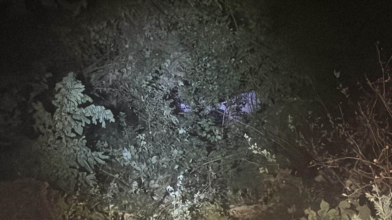 Bolu Dağı'nda Kamyonet Uçuruma Yuvarlandı: Sürücü Yaralı