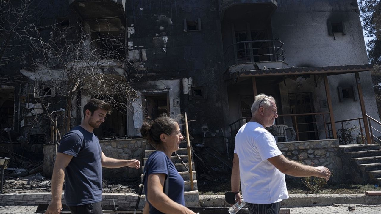 Çanakkale Orman Yangınında Kurtuluş Mücadelesi