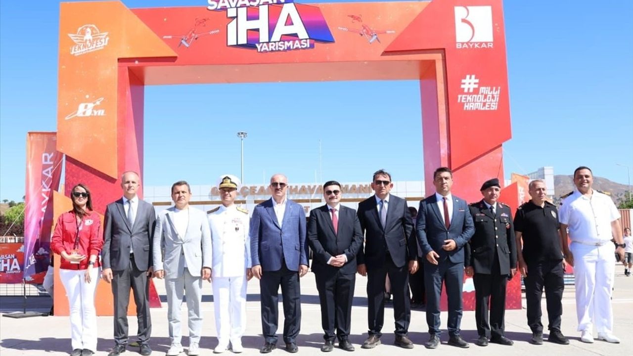 Çanakkale Valisi Toraman, TEKNOFEST Savaşan İHA Yarışması'nı Ziyaret Etti