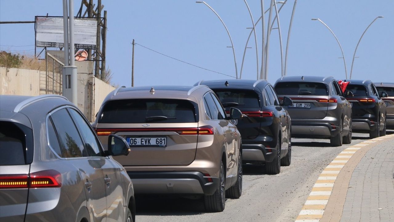 Çankırı'da En Uzun Togg Konvoyu Düzenlendi
