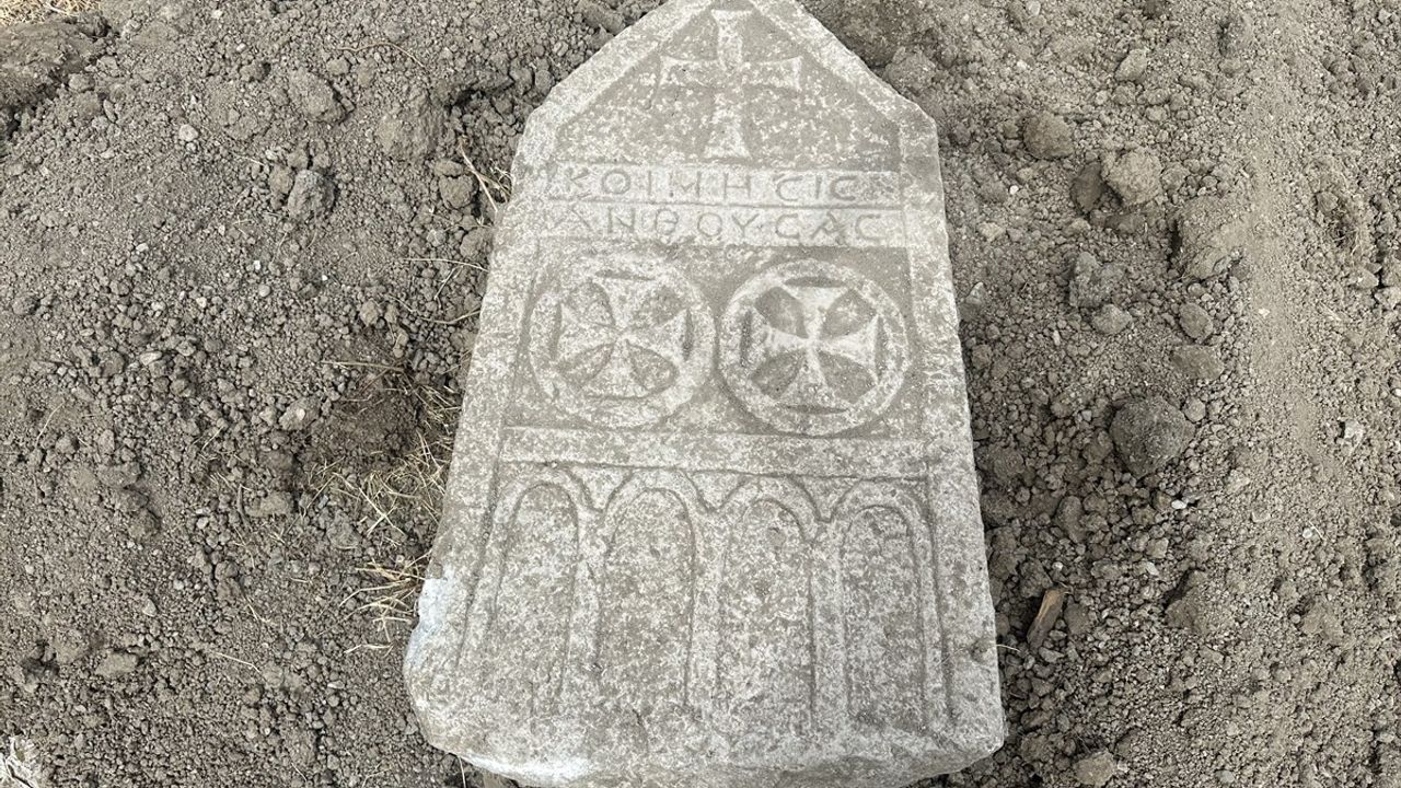 Çorum'da Tarihi Mezar Taşı Koruma Altında