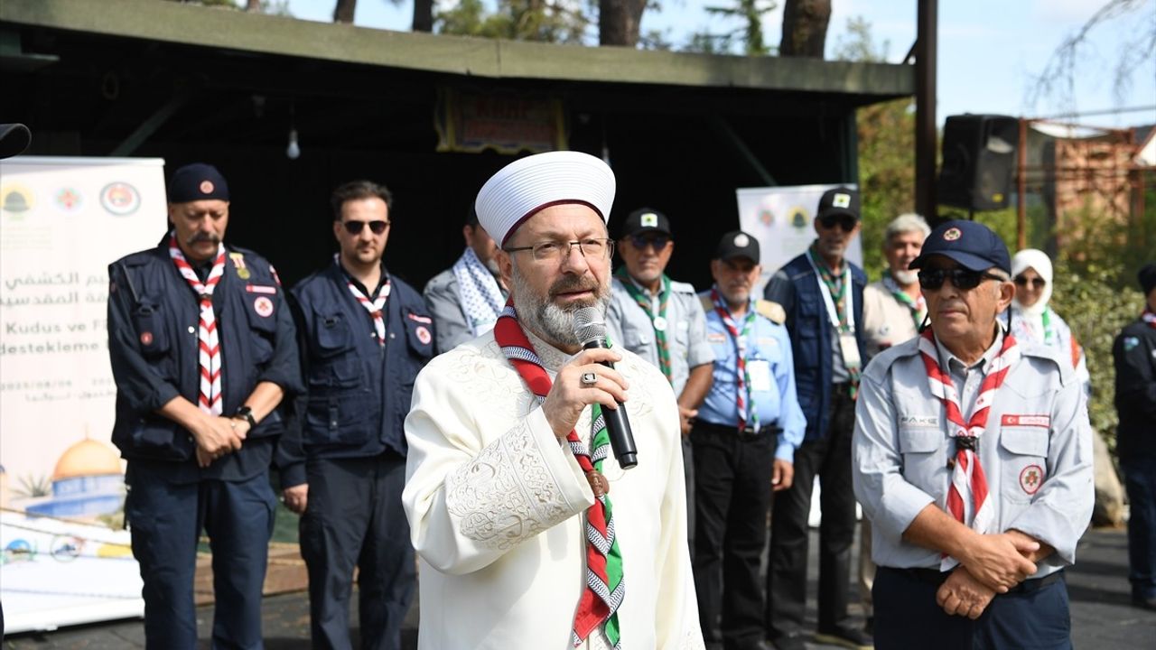 Diyanet İşleri Başkanı Erbaş'tan Kudüs ve Filistin Mesajı