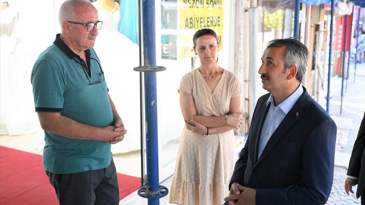 Edirne'de Tarihi Doku Koruma Çalışmaları Devam Ediyor