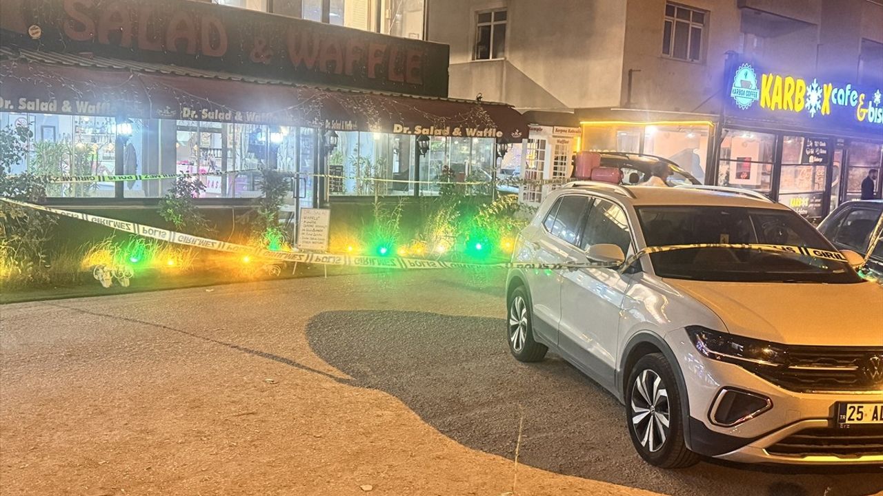 Erzurum'da Bir İş Yeri Kurşunlandı