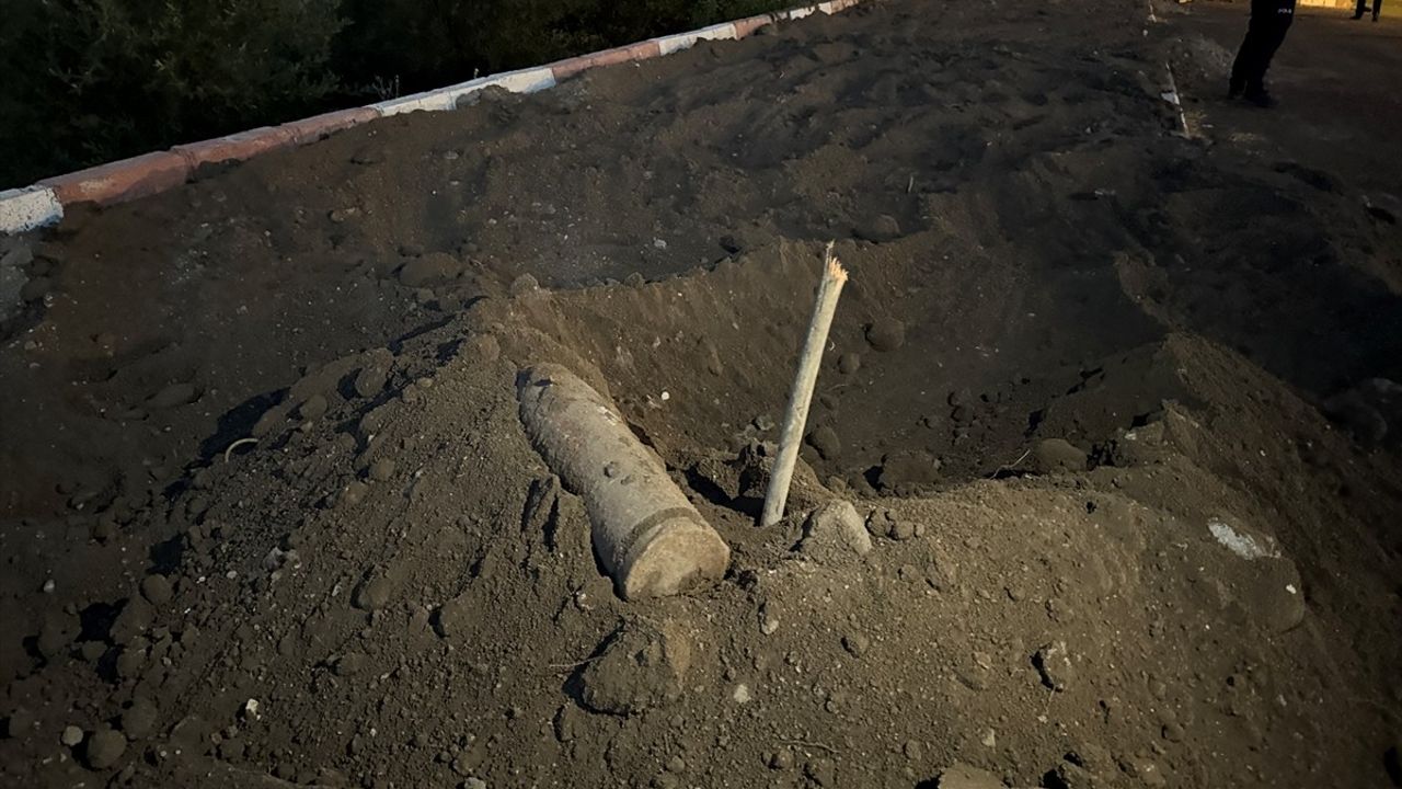 Erzurum'da Tarihi Top Mermileri Bulundu