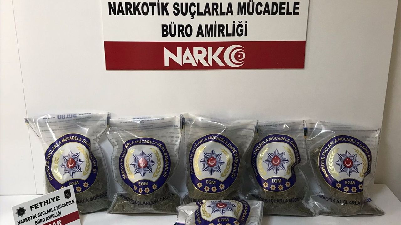 Fethiye'de Uyuşturucu Operasyonu: 3 Tutuklama