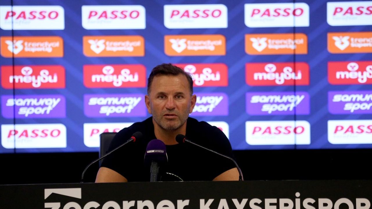 Galatasaray'ın Teknik Direktörü Okan Buruk'tan Kayserispor Maçı Sonrası Açıklamalar