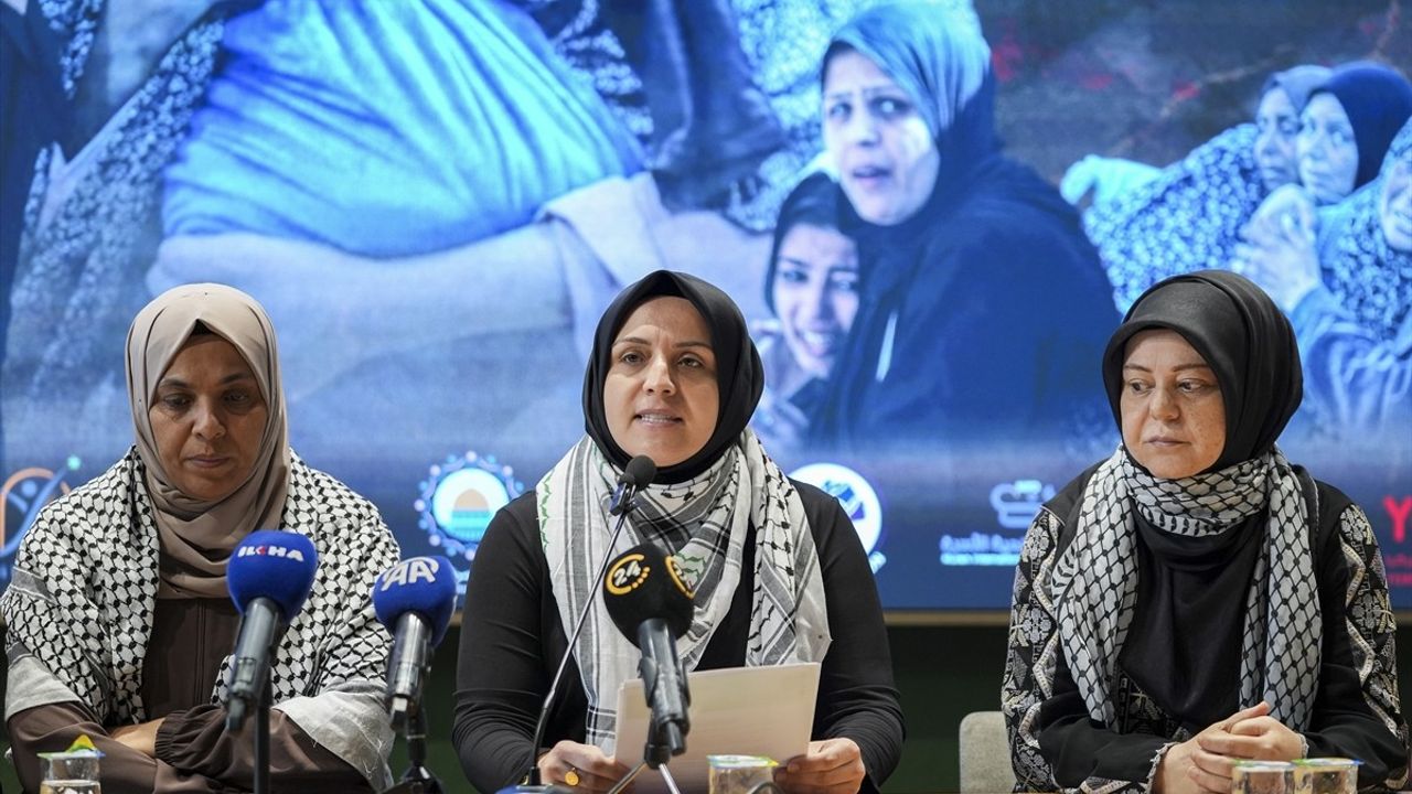 Gazze'deki Kadınlara Destek İçin 'Senin İçin' Kampanyası Başlatıldı