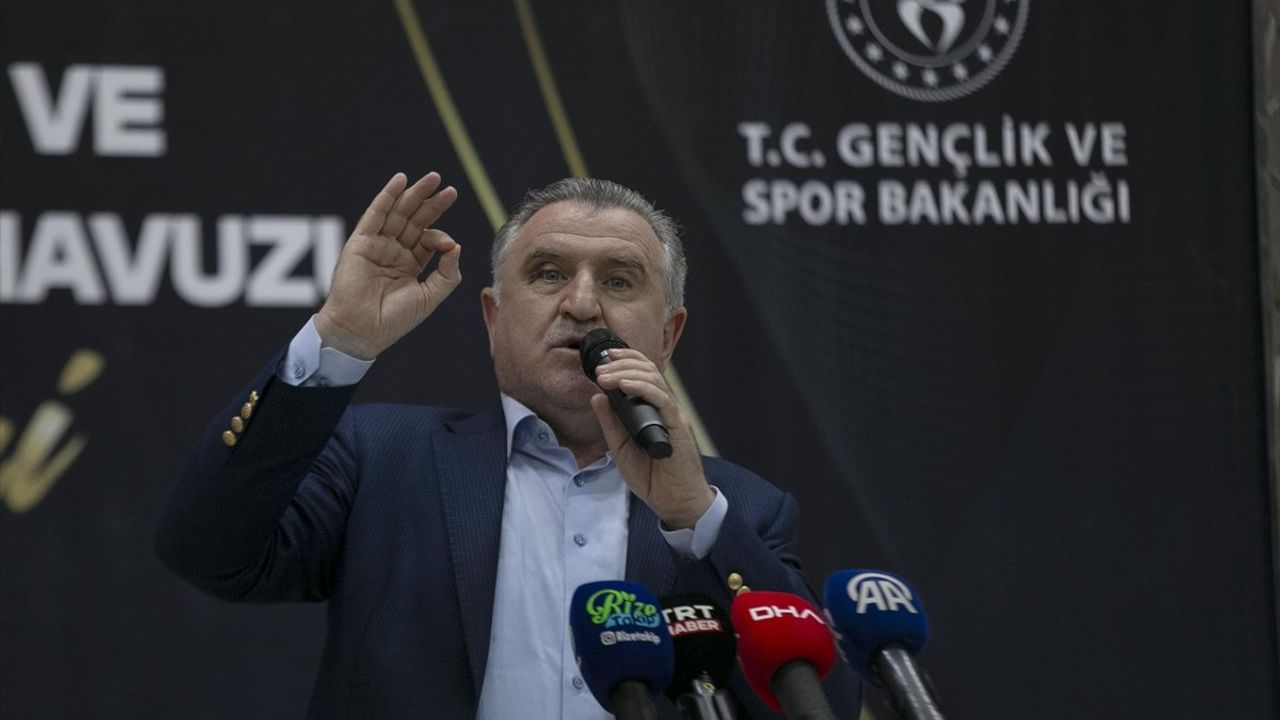 Gençlik ve Spor Bakanı Bak'tan Ardeşen'de Önemli Açıklamalar