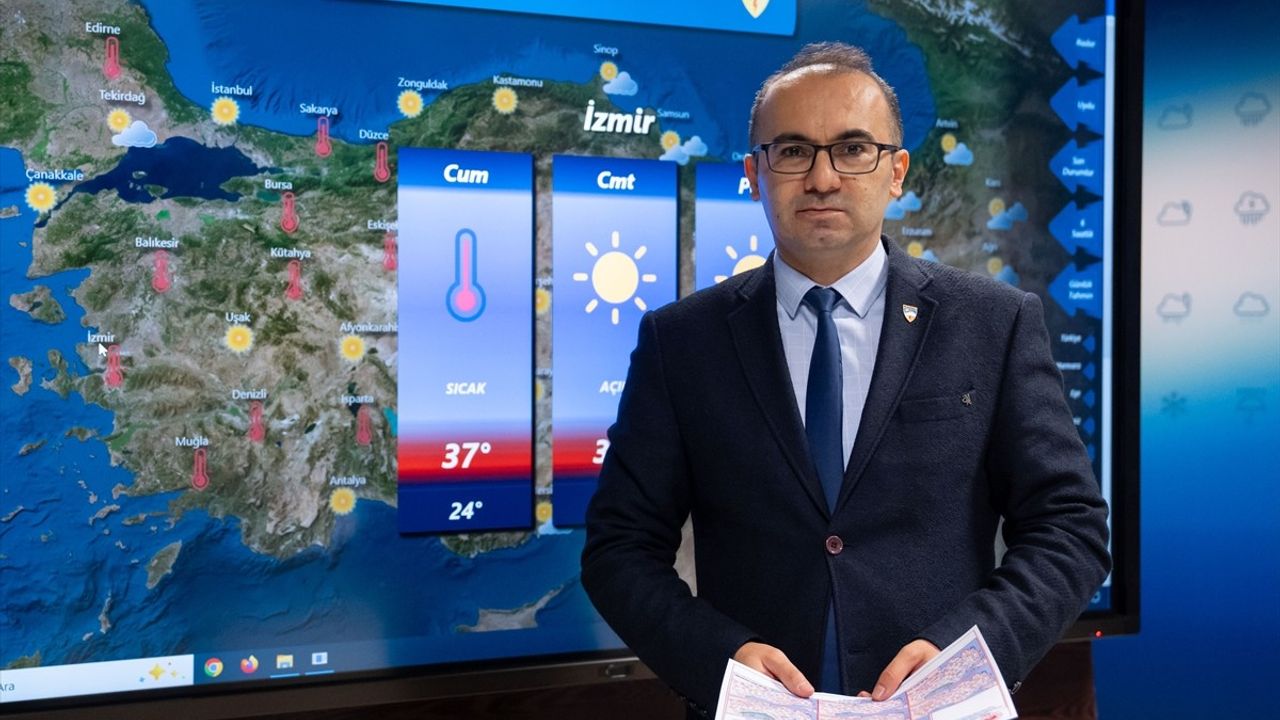 Hafta Sonu Sıcaklıklar Mevsim Normallerinin Üzerinde Seyredecek