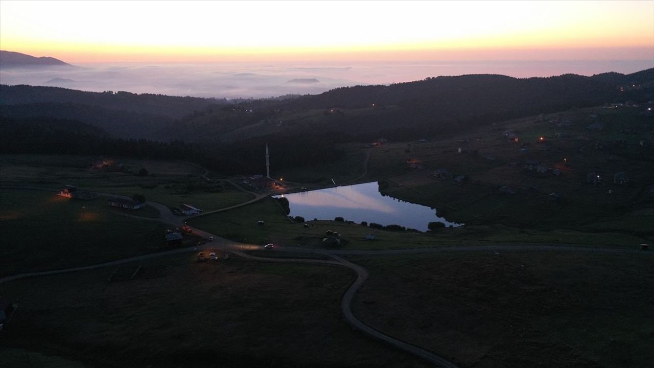 Hırsafa Yaylası'nda Büyüleyici Gün Batımı Manzaraları