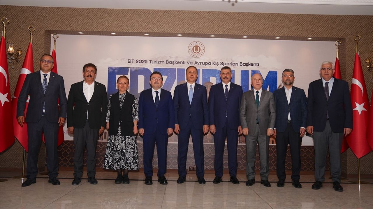 İçişleri Bakanı Ali Yerlikaya'nın Erzurum Valiliği Ziyareti