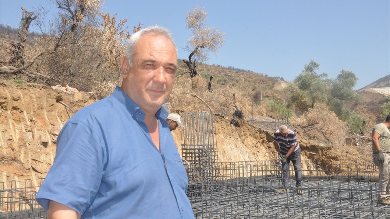 İzmir'de Yangından Etkilenenler Yeni Evlerine Kavuşuyor