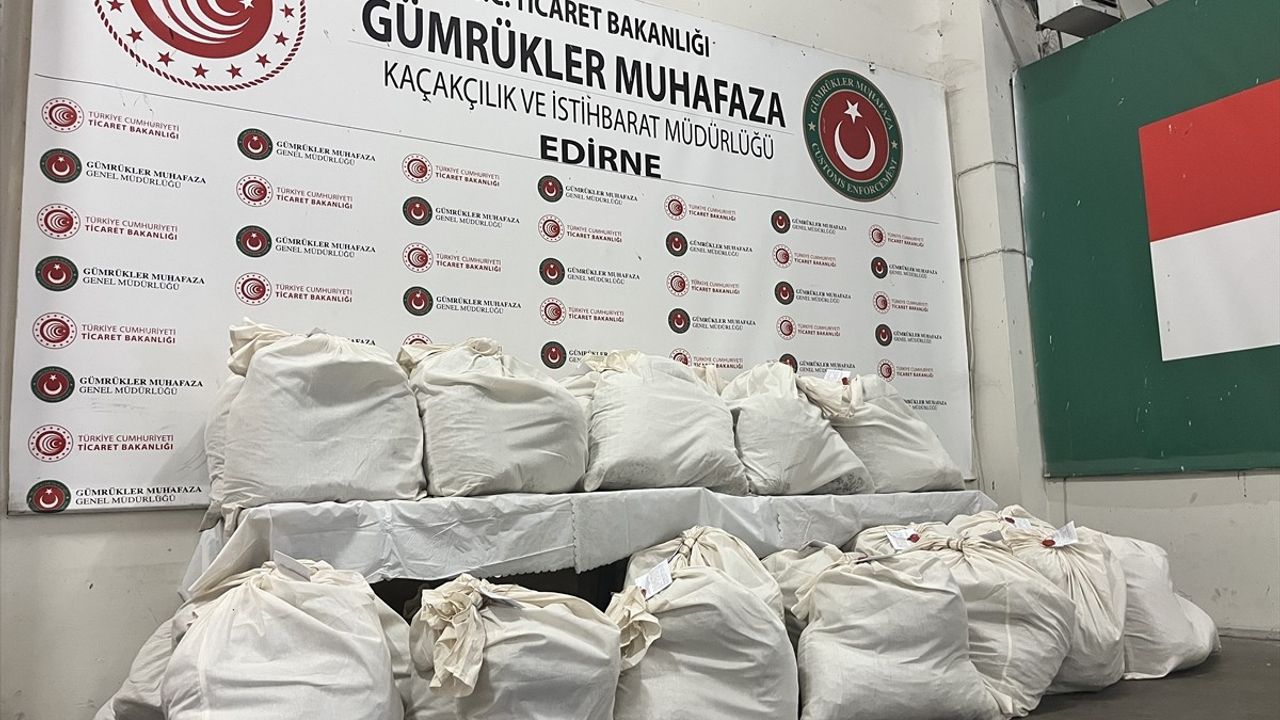 Kapıkule'de Uyuşturucu Operasyonu: 179 Kilo Uyuşturucu Ele Geçirildi