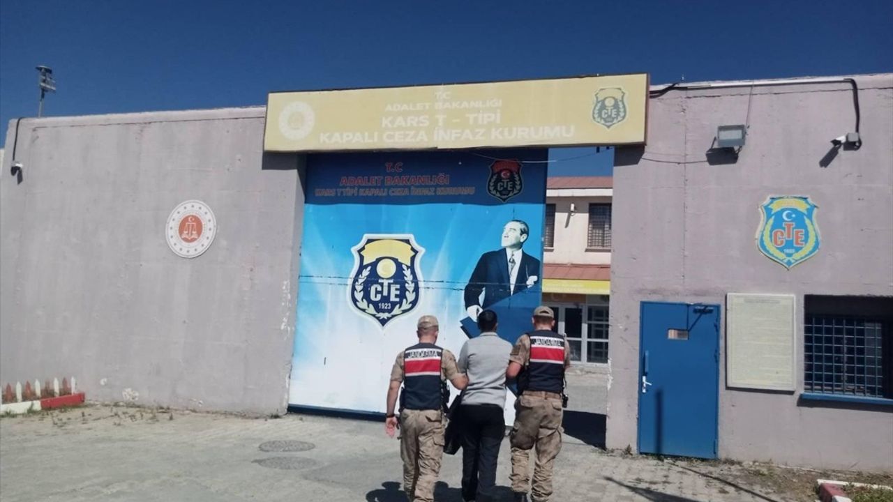 Kars'ta Aranan Hükümlünün Yakalanması