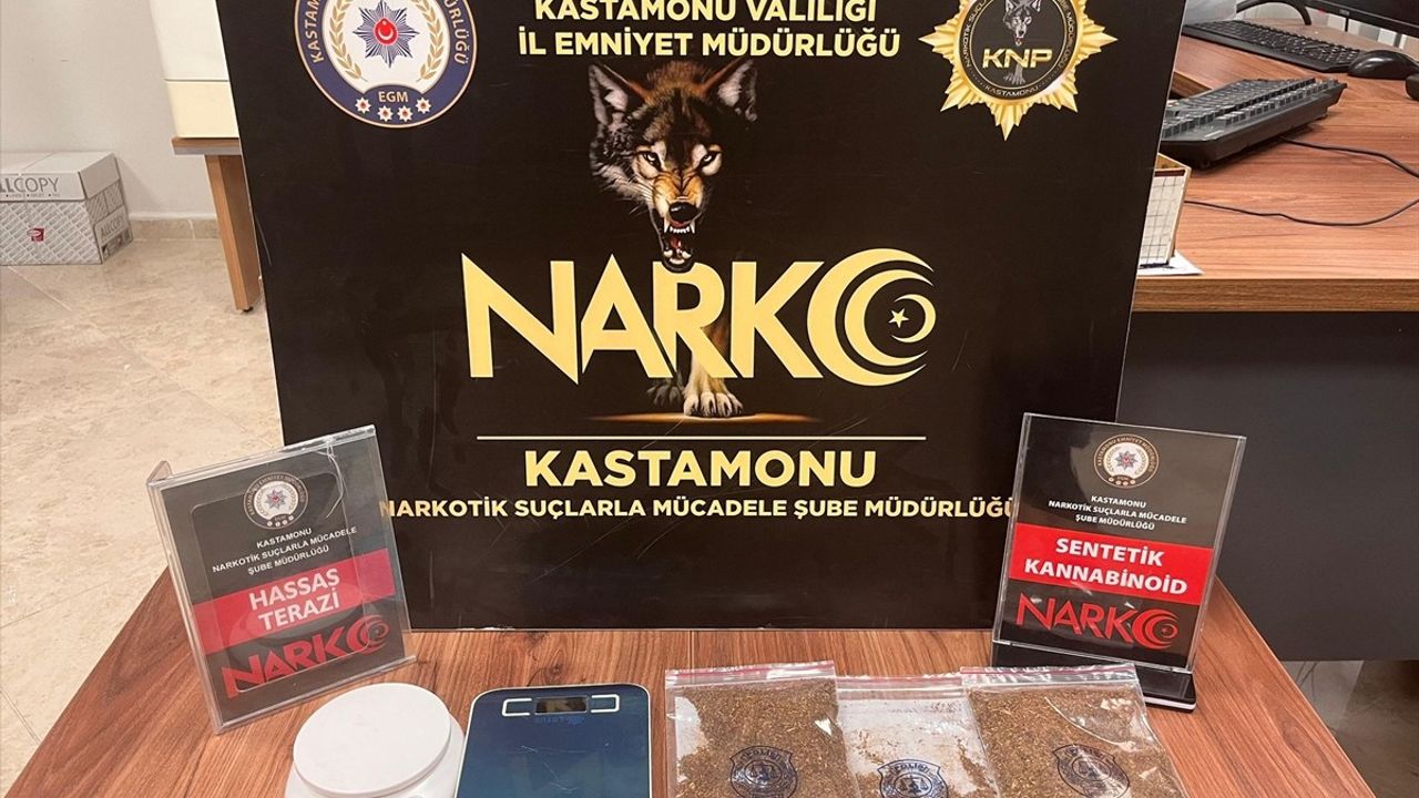 Kastamonu'da Uyuşturucu Operasyonu: İki Şahıs Tutuklandı