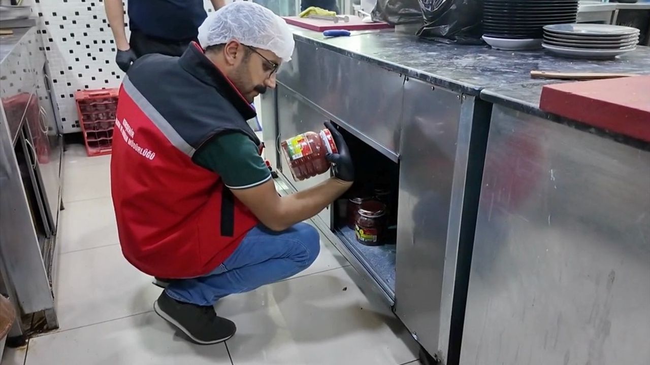 Kırşehir'de Gıda Denetimlerinde Cezalar Uygulandı