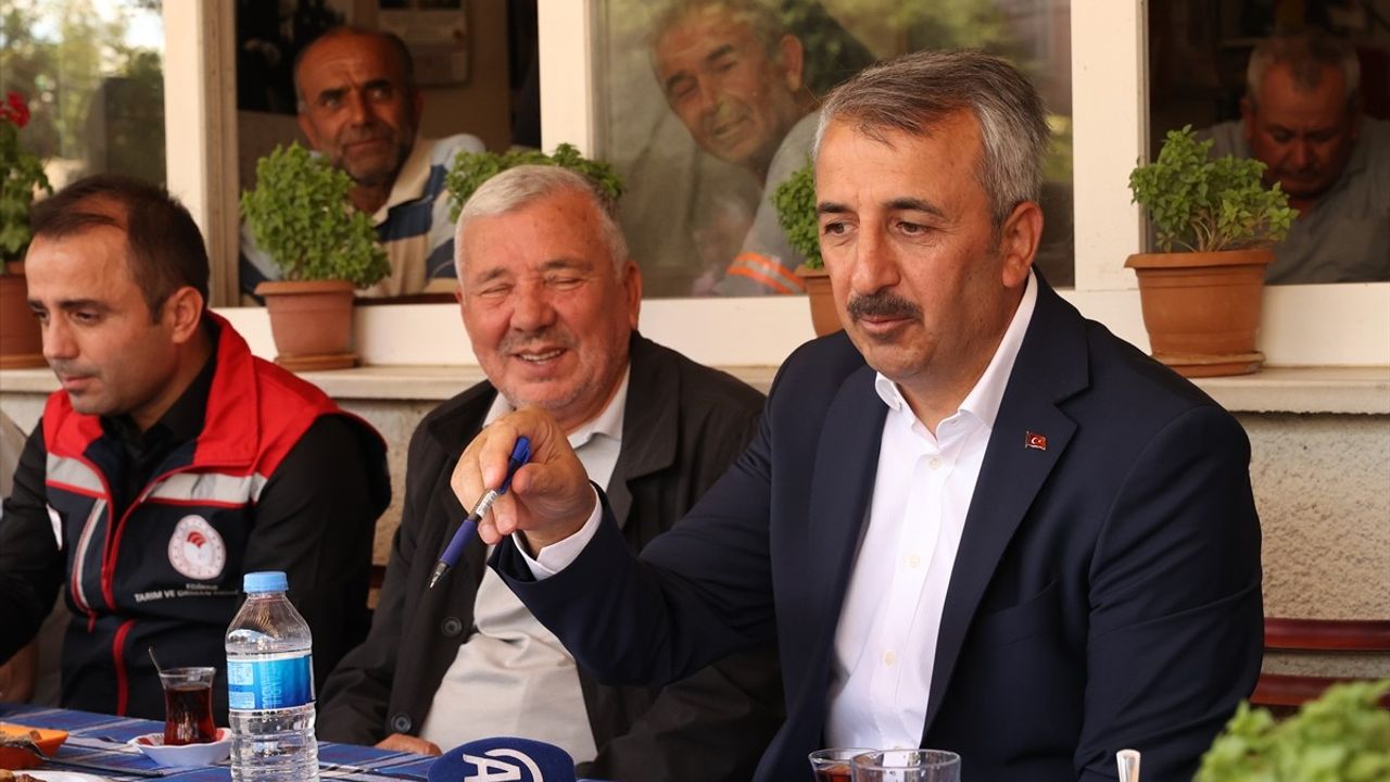 Köye Gelen Vali, İkizlerin Düve İsteğini Kırmadı