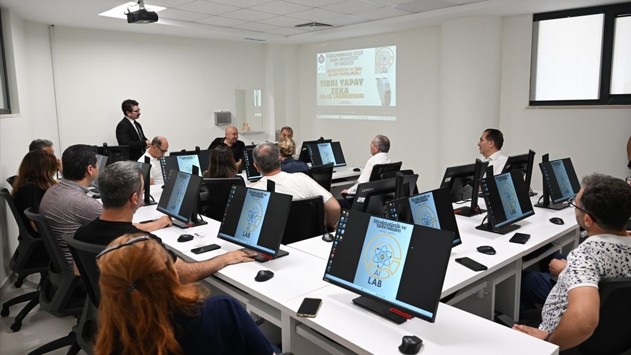 KSÜ'de Tıbbi Yapay Zeka Ar-Ge Laboratuvarı Açıldı