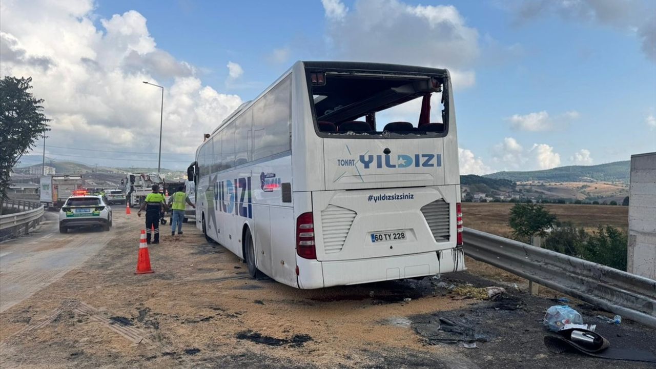 Kuzey Marmara Otoyolu'nda Yolcu Otobüsü Kazası
