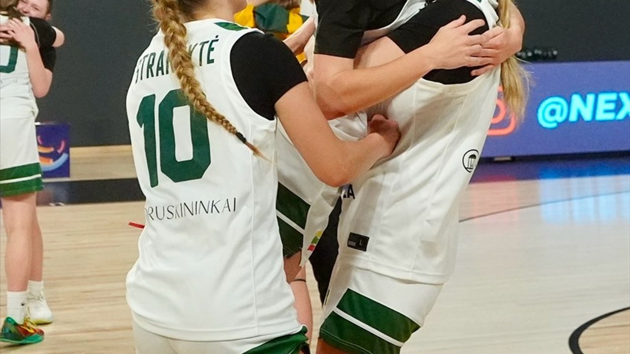 Litvanya, FIBA 16 Yaş Altı Kızlar Avrupa Şampiyonası'nda Şampiyon
