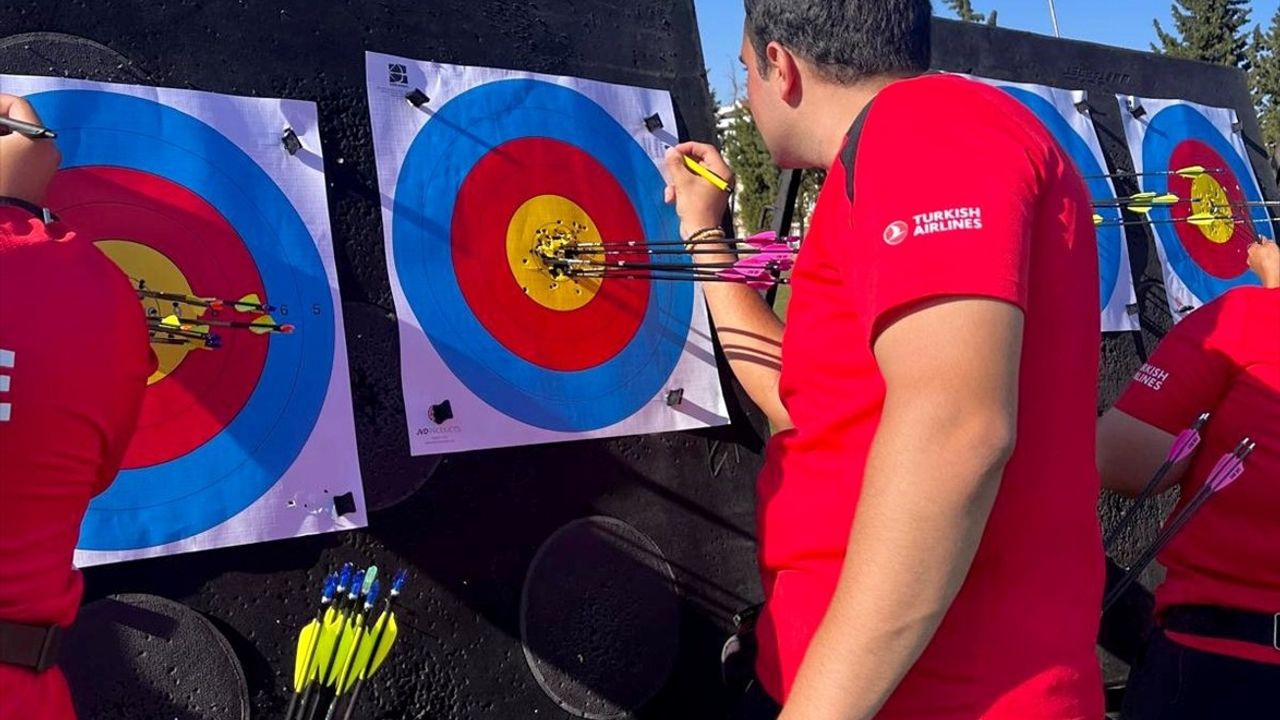 Makaralı Yay Milli Takımı Dünya Şampiyonasına Hazırlanıyor