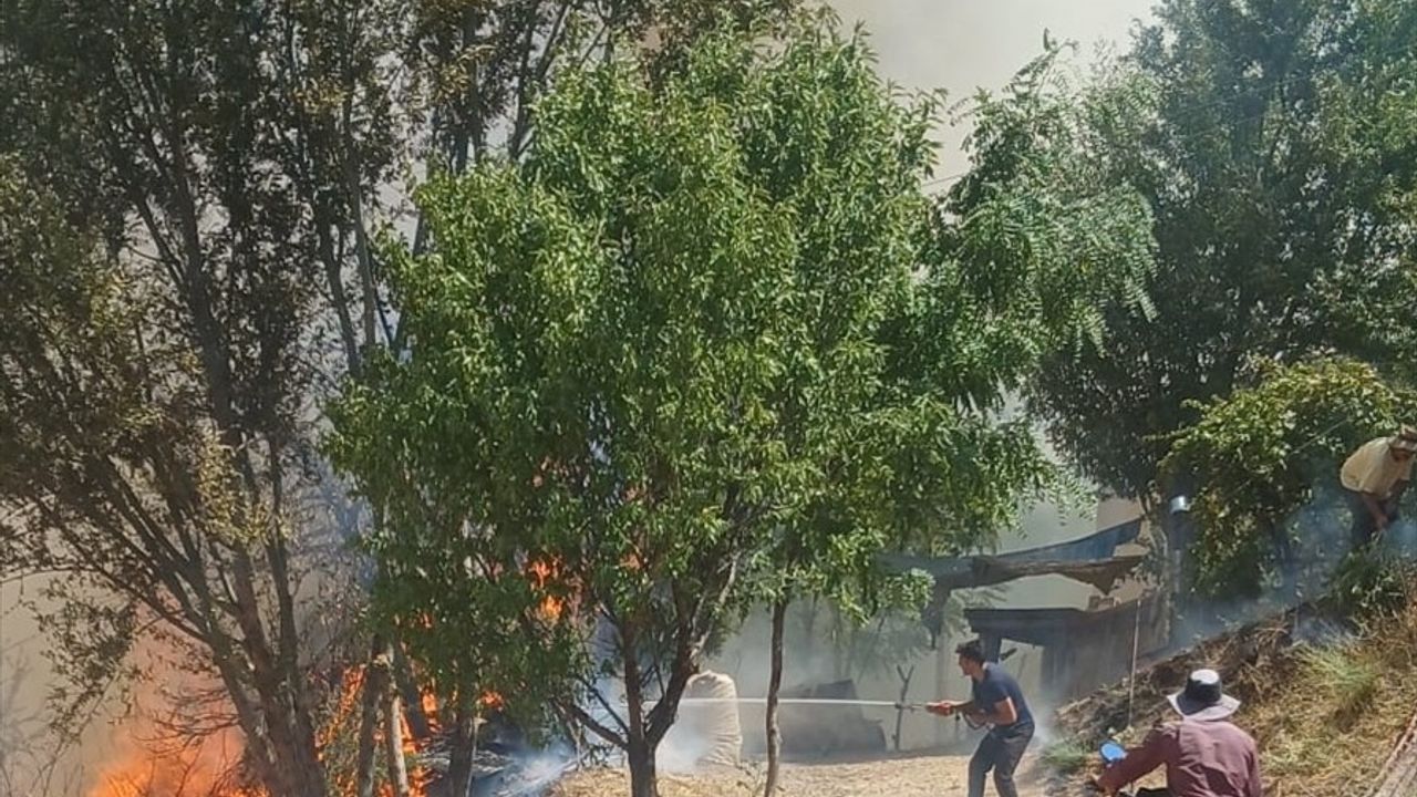 Malatya'da Orman Yangınına Hızlı Müdahale