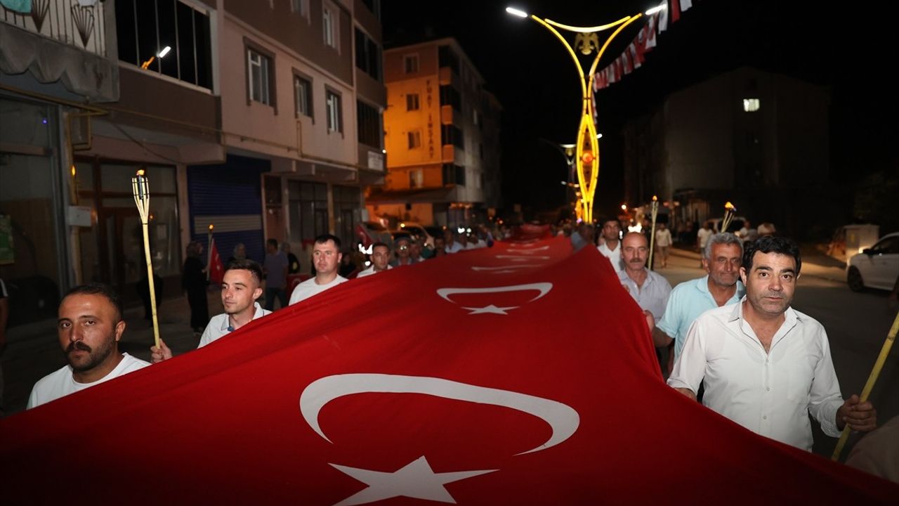 Malazgirt'te Fener Alayı Coşkusu