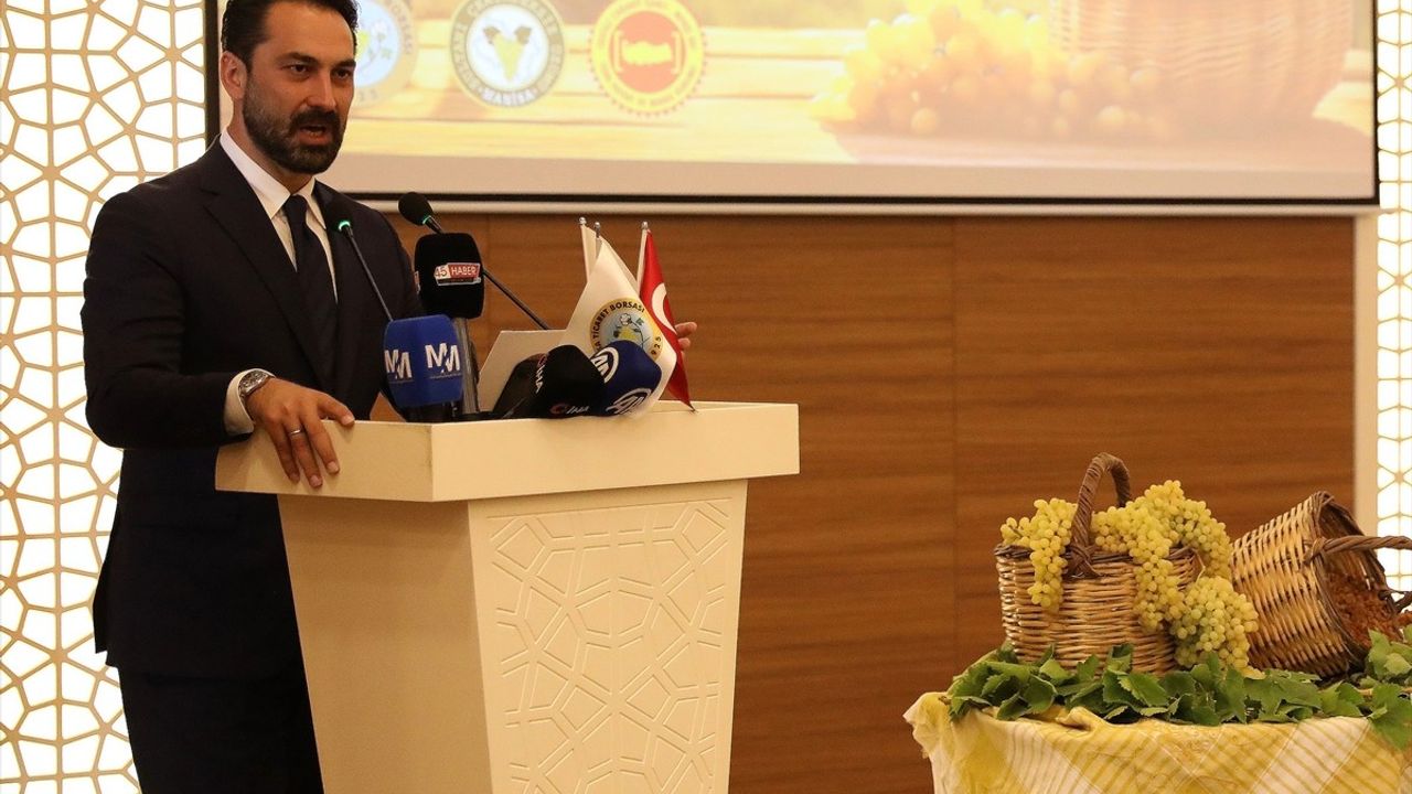 Manisa Ticaret Borsası'nda Kuru Üzüm Alım Töreni Gerçekleşti