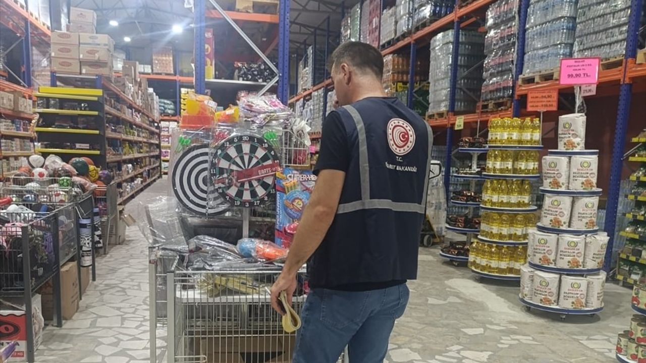 Mersin'de Fiyat ve Etiket Denetimi