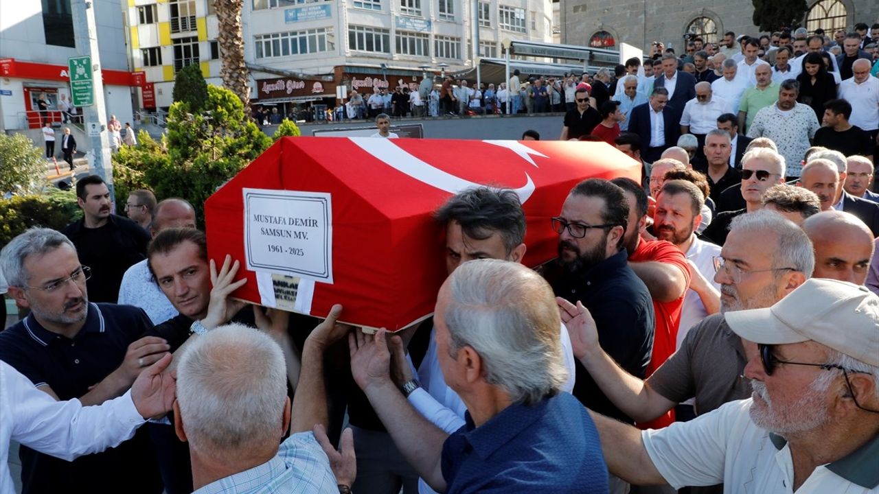 Mustafa Demir İçin Samsun'da Cenaze Töreni Düzenlendi