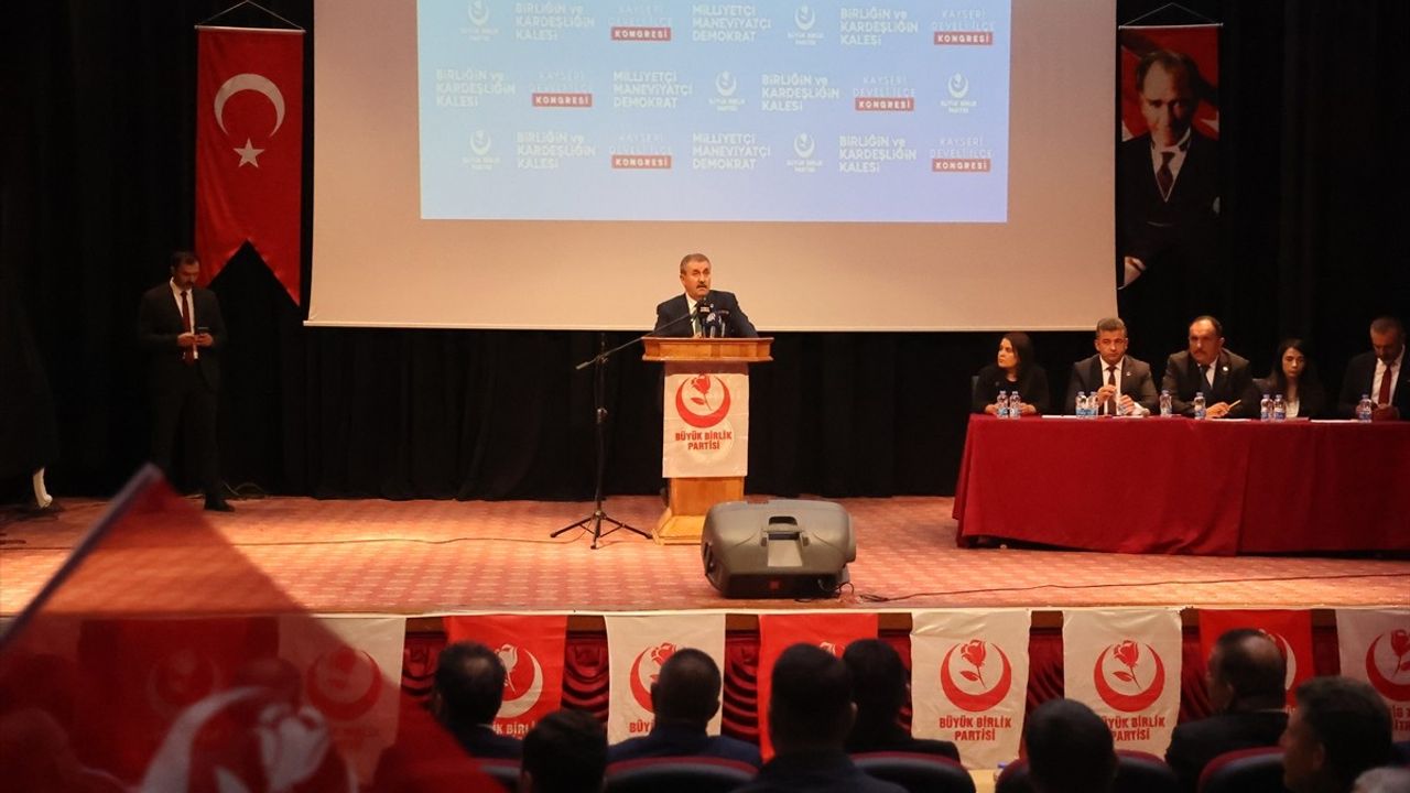 Mustafa Destici'den Gazze Açıklamaları