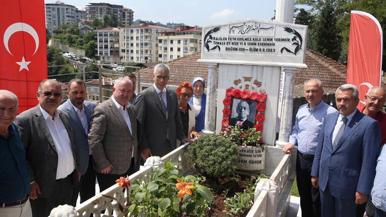 Sağlık Bakanı Memişoğlu, Ekrem Orhon'u Andı