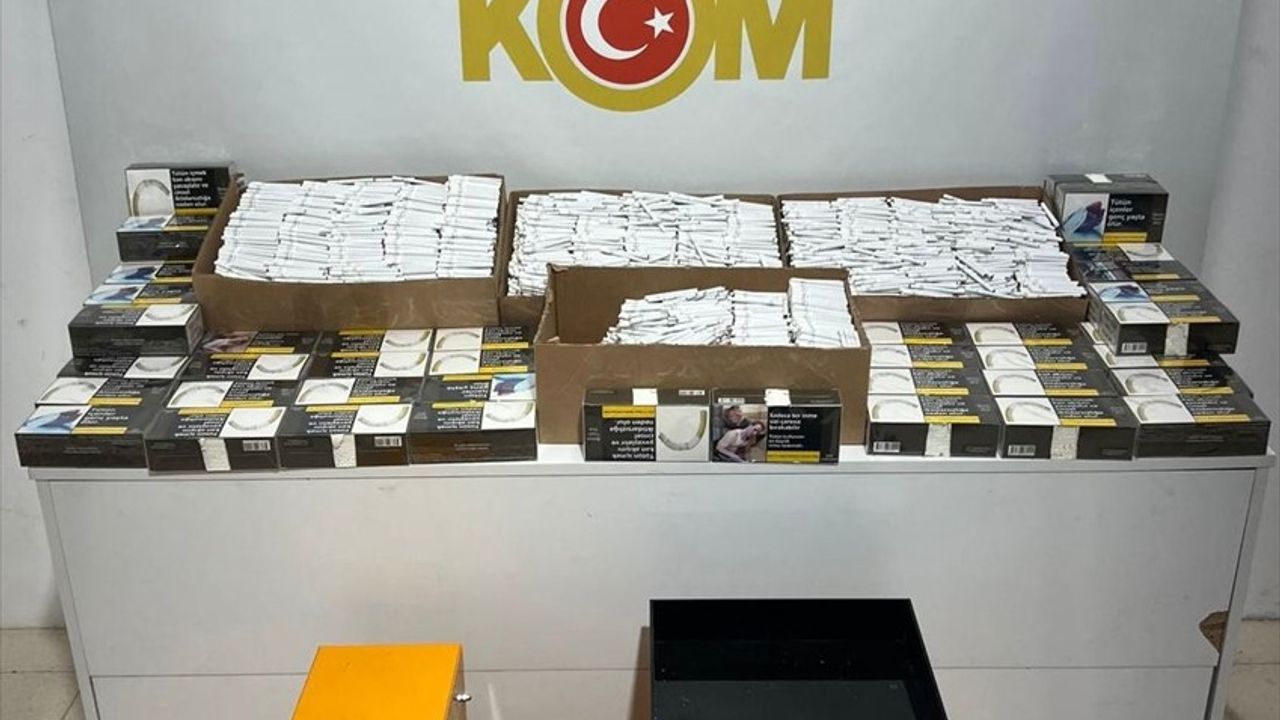 Samsun'da Büyük Kaçakçılık Operasyonu: 48 Bin Makaron Ele Geçirildi
