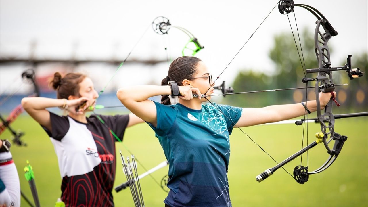 Samsun'da Okçuluk Türkiye Kupası'nın 3. Ayak Heyecanı